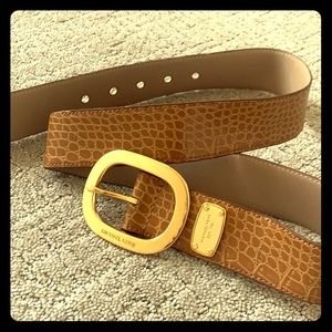 Michael Kors leather belt